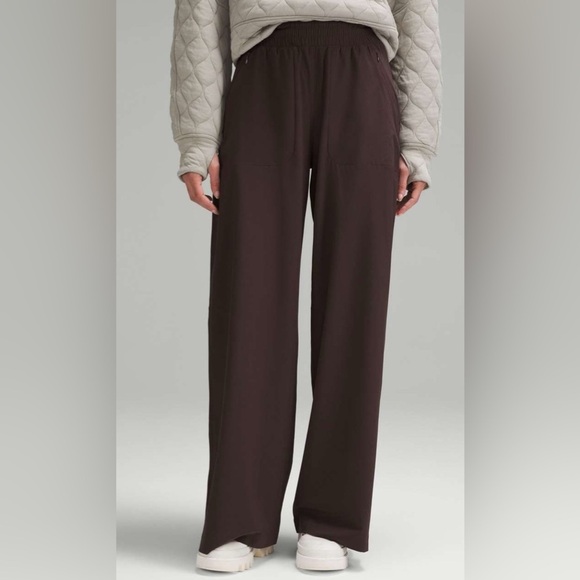 lululemon athletica Pants - Lululemon Swift Wide-Leg Mid-Rise Pant *Full Length- Espresso/ Size 0